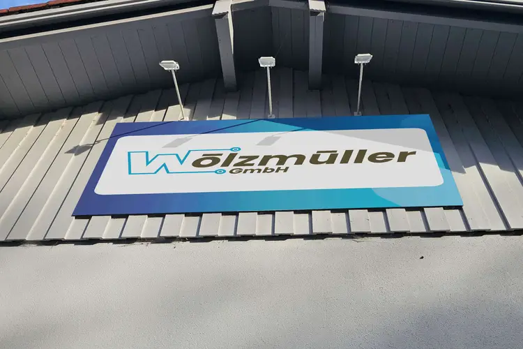 Wölzmüller GmbH Schild